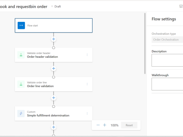 Create Sales Order Orchestration flow in Microsoft Dynamics Intelligent Order Management IOM