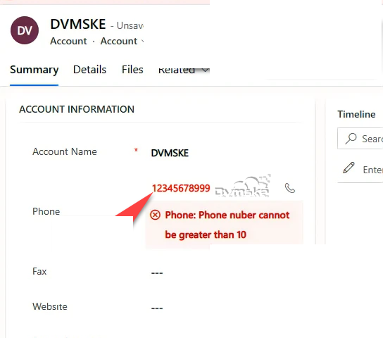 Give Error or Warning notification at field level-Phone number Email format-Use setNotification – How to Register JavaScript on OnSave Event of Form in Microsoft Dynamics CRM/CE MSCRM