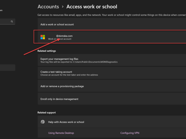 How to add work account or school account to Windows 10 or 11