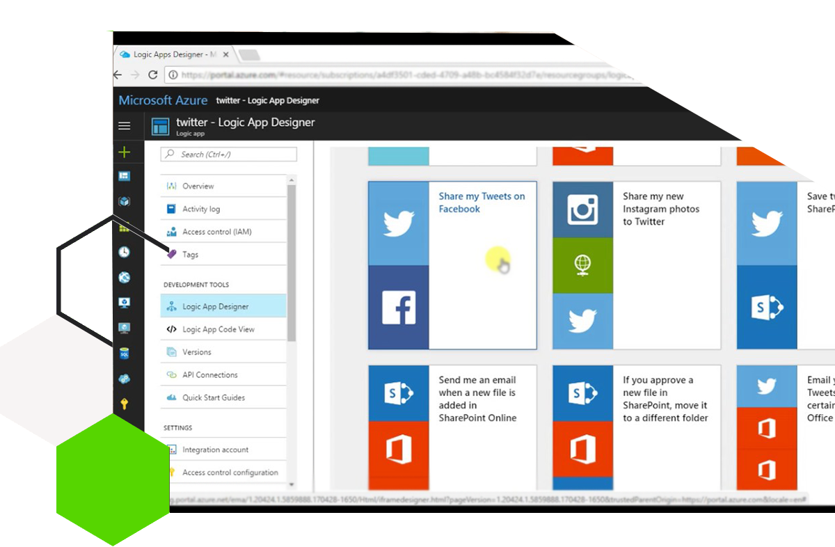 LOGIC APP – Get Twitter Filter with sentiments – Provide Actions